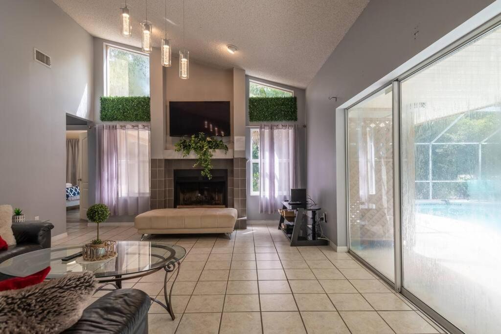 Modern Vacation Home W/ Heated Pool 10Min To The Beach Palm Coast Buitenkant foto